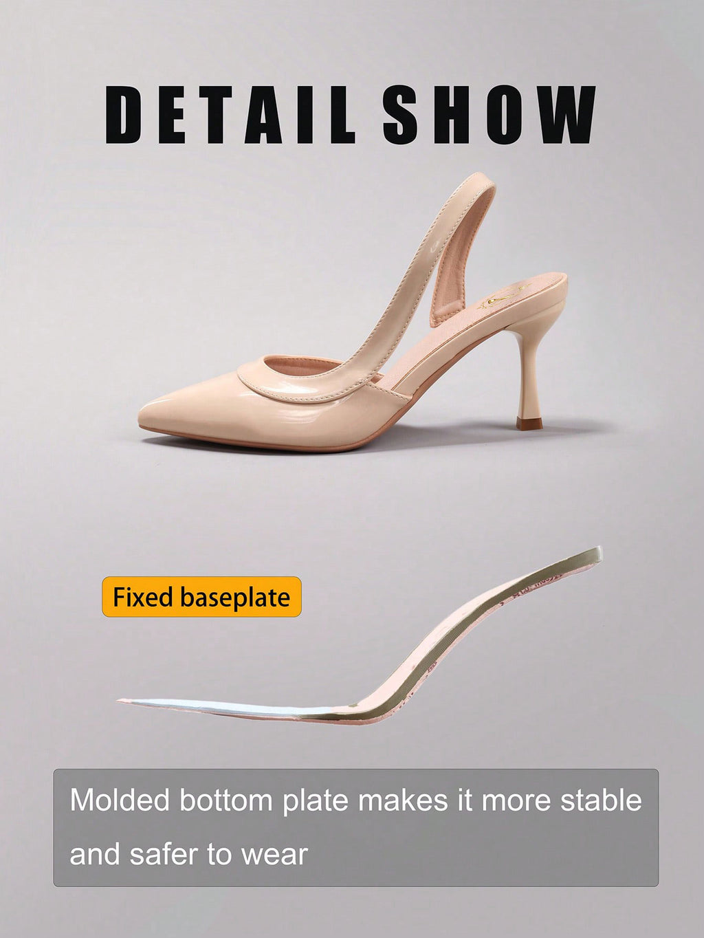 Women's Fashion Glossy PU Leather Pointed Toe Sexy Elegant Strap Kitten Heel Sandals, Elegant, Women Pumps, Elegant,Wedding Outfits,Summer Shoes