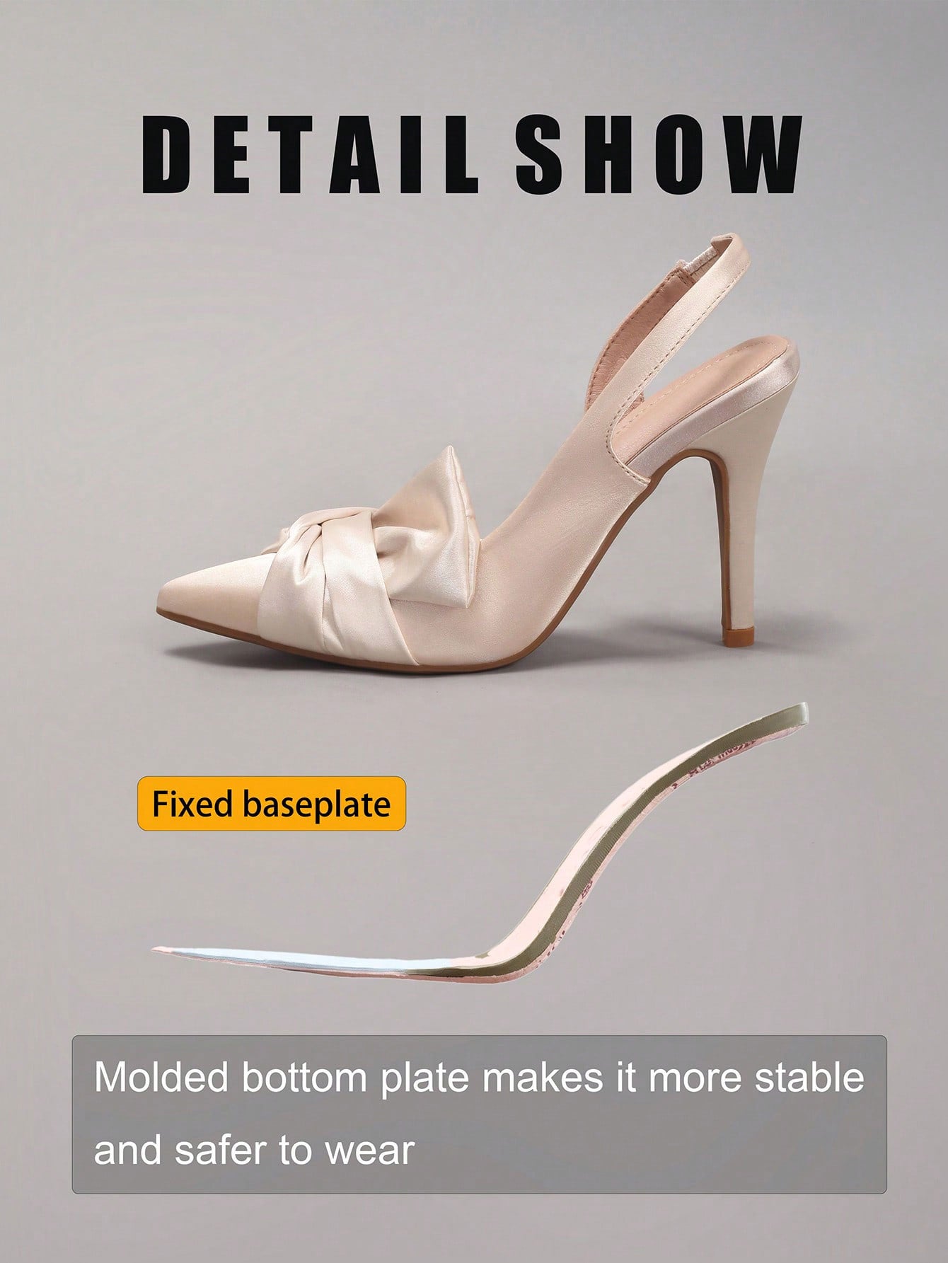 Women's Twist Pointed Toe High Heel Shoes, Sexy Party Wedding Satin Ankle Strap Stiletto Sandals, Elegant