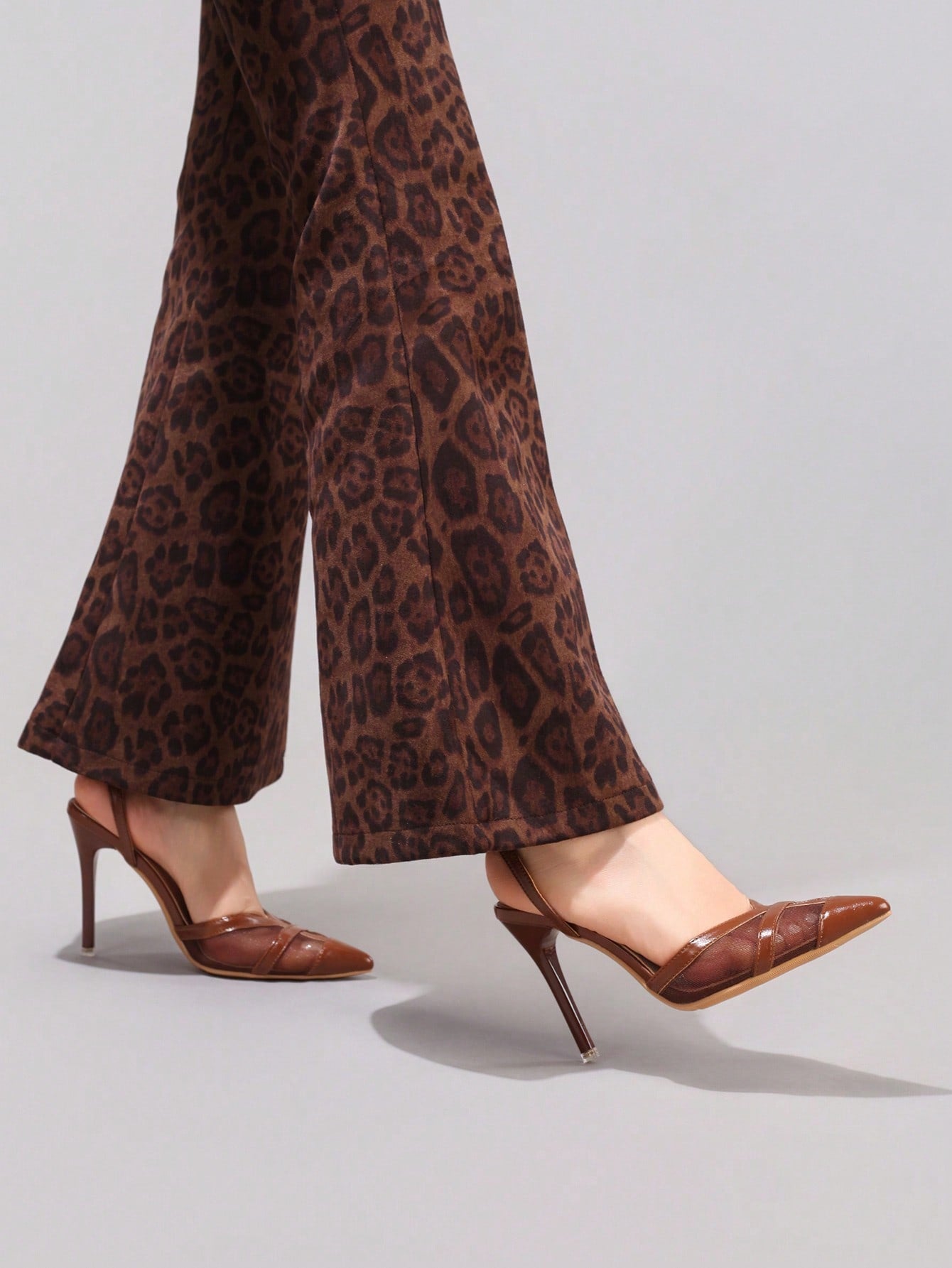 Fashionable Lace Patchwork High Heel Shoes, Sexy Pointed Toe Super High Heel Party Pumps