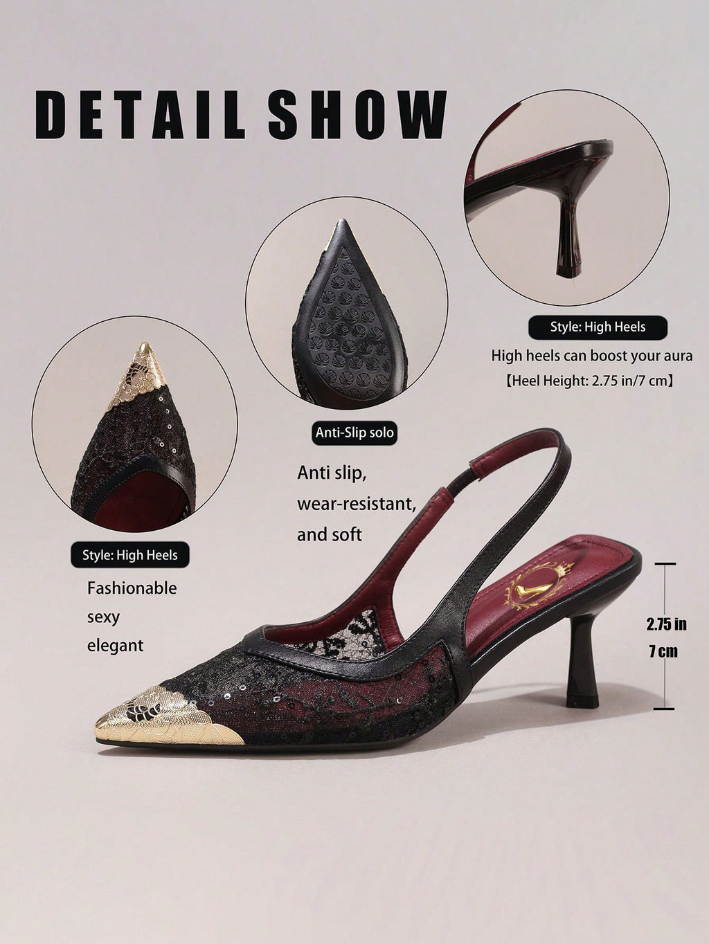 Fashionable Lace Embroidered White High Heels, Metal Toe Sexy Pointed Toe Super High Heel Party Shoes, Elegant Wedding Shoes, Stilettos Sandals For Women